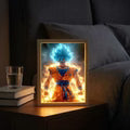 Dragon Ball Z LED Light Painting Frame | Goku Night Light