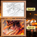 One Piece LED Light Painting Frame | Anime Night Light Design 15
