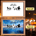 One Piece LED Light Painting Frame | Anime Night Light Design 08