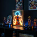 Dragon Ball Z LED Light Painting Frame | Goku Night Light