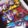 Yami Yugi, Kaiba & Marik 3D Shadow Box | Yu-Gi-Oh Layered Paper Art – Gift UK